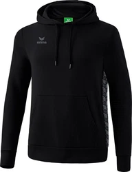 Erima Sweatshirt Team Essential Hoody Schwarz/Beige/Dunkelgrün