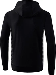 Erima Sweatshirt Team Essential Hoody Schwarz/Beige/Dunkelgrün