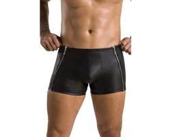 Passion Menswear Boxershorts Herren Retro Pants PM 049 (10028) Schwarz/Orange/Rot/Creme/Braun