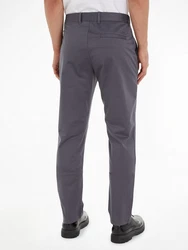 Calvin Klein Chinohose SATEEN STRETCH SLIM CHINO Hellgrau/Dunkelgrau/Grau