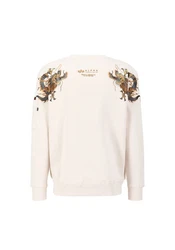 Alpha Industries Sweater Weiß/Beige/Khaki/Creme