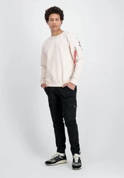 Alpha Industries Sweater Weiß/Beige/Khaki/Creme