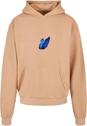 MT Upscale Kapuzenpullover Le Papillon Heavy Hoody Beige/Braun/Gelb