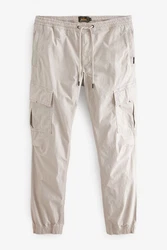 Next Utility-Cargohose Regular Tapered Khaki