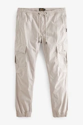 Next Utility-Cargohose Regular Tapered Khaki