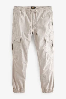Next Utility-Cargohose Regular Tapered Khaki