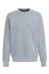 WE Fashion Sweater Grau/Hellgrau/Blau/Hellblau