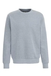 WE Fashion Sweater Grau/Hellgrau/Blau/Hellblau