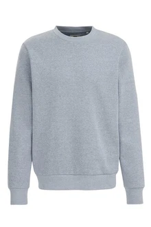 WE Fashion Sweater Grau/Hellgrau/Blau/Hellblau