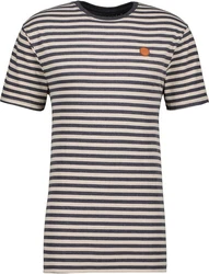 Alife & Kickin Rundhalsshirt NicAK Z Rot/Grau/Beige/Orange/Creme