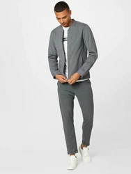 Lindbergh Jacke 'Superflex' Dunkelgrau/Hellgrau/Grau