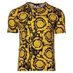 Versace T-Shirt Herren Unterhemd Rundhals  Gold/Gelb
