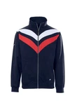 Trigema Sweatjacke mit praktischen Taschen blau