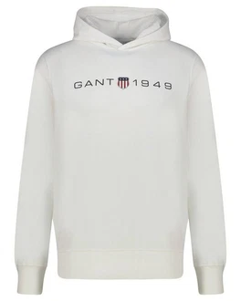 Gant Sweatshirt Hoodie PRINTED GRAPHIC HOODIE beige