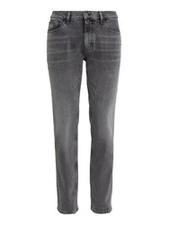 Tommy Jeans Straight Jeans Ryan Regular Straight 5-Pocket Style Hellgrau/Dunkelgrau/Grau