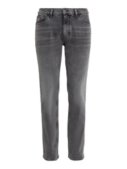 Tommy Jeans Straight Jeans Ryan Regular Straight 5-Pocket Style Hellgrau/Dunkelgrau/Grau
