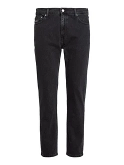 Tommy Jeans Dad-Jeans DAD JEAN RGLR im 5-Pocket-Style Schwarz/Dunkelgrau