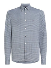 Karohemd FLEX TEXTURED GINGHAM SF SHIRT mit kleiner Logostickerei