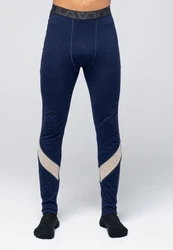 BULA Stoffhose mit Dehnbund Hellblau/Dunkelblau/Blau