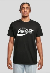 Merchcode Coca Cola Logo Tee (1-tlg) Schwarz