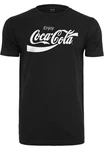 Merchcode Coca Cola Logo Tee (1-tlg) Schwarz