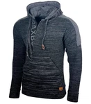 Baxboy Herren Strick-Pullover Kapuzenpullover Grobstrick Strickjacke Jacke (13290-1) B_290