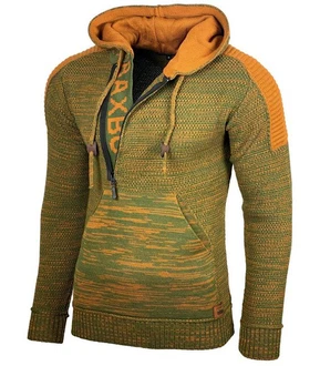 Baxboy Herren Strick-Pullover Kapuzenpullover Grobstrick Strickjacke Jacke (13290-1) B_290 Baxboy Herren Strick-Pullover Kapuzenpullover Grobstrick Strickjacke Jacke (13290-1) B_290