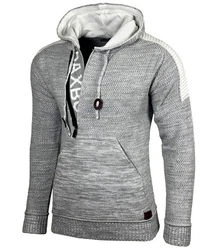 Baxboy Herren Strick-Pullover Kapuzenpullover Grobstrick Strickjacke Jacke (13290-1) B_290