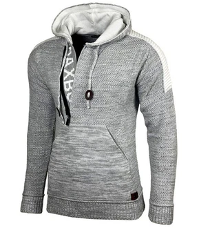 Baxboy Herren Strick-Pullover Kapuzenpullover Grobstrick Strickjacke Jacke (13290-1) B_290
