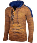 Baxboy Herren Strick-Pullover Kapuzenpullover Grobstrick Strickjacke Jacke (13290-1) B_290