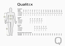 Qualitex Pilotenjacke 4 in 1 Grau/Dunkelgrau