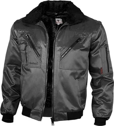 Qualitex Pilotenjacke 4 in 1 Grau/Dunkelgrau