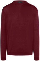 MAERZ Muenchen Wollpullover Dunkelrot/Bordeaux/Rosa/Rot