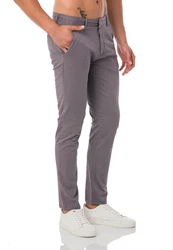 RedBridge Chinohose Herren Hose Chino Pants Grau