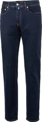 Pierre Cardin Stretch-Jeans Flex Denim 5-Pocket Style Dunkelblau/Blau