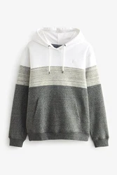 Next Hoodie mit Blockfarben Blockfarben