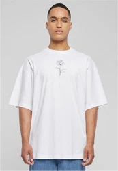 Merchcode T-Shirt Spring Rose Huge Tee Rosa