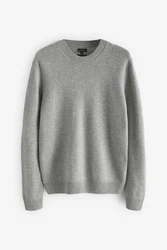 Next Rundhalspullover Premium Regular Fit Lambswool 