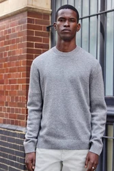 Next Rundhalspullover Premium Regular Fit Lambswool 