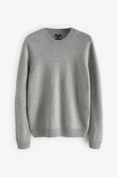 Next Rundhalspullover Premium Regular Fit Lambswool 