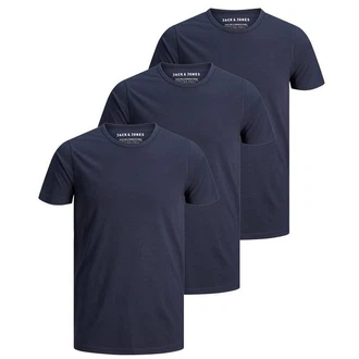 Jack & Jones T-Shirt Herren Basic (3er Pack)