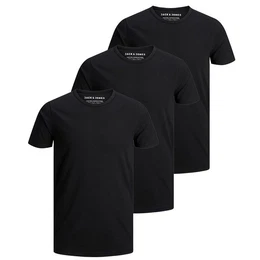 T-Shirt Herren Basic T-Shirt 3er Pack Rundhals O-Neck Regular Baumwolle Lycra