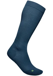 Bauerfeind Sportsocken Run Ultralight Compression Socks Dunkelblau/Blau