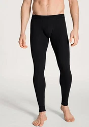 CALIDA Lange Unterhose Cotton Code mit Komfortbund schwarz