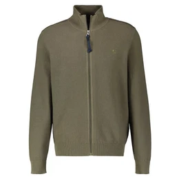Strickjacke Mit Stehkragen und Reiverschluss
