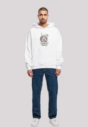 F4NT4STIC Sweatshirt Looney Tunes Bugs Bunny Ultra Heavy Hoody Weiß/Braun/Hellblau