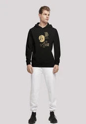 F4NT4STIC Rundhalspullover Herren Schwarz/Gelb/Gold