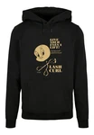 F4NT4STIC Rundhalspullover Herren Schwarz/Gelb/Gold