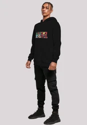 F4NT4STIC Sweatshirt (1-tlg) Schwarz/Beige/Rot