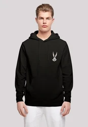 F4NT4STIC Pullover Looney Tunes Bugs Bunny Schwarz